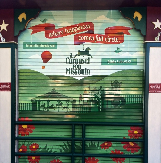 Missoula Carousel Door